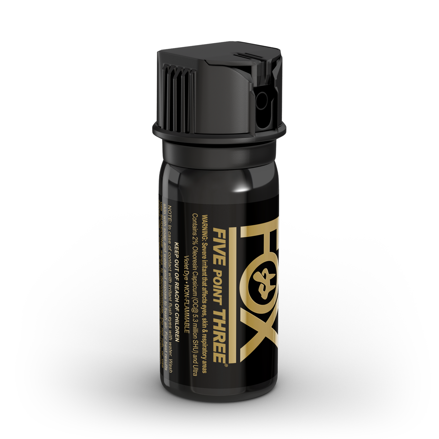 FIVE POINT THREE "Lite" DB Law Enforcement Pepper Spray, 2% Formula, 1.5 Ounce Cone Fog Spray
