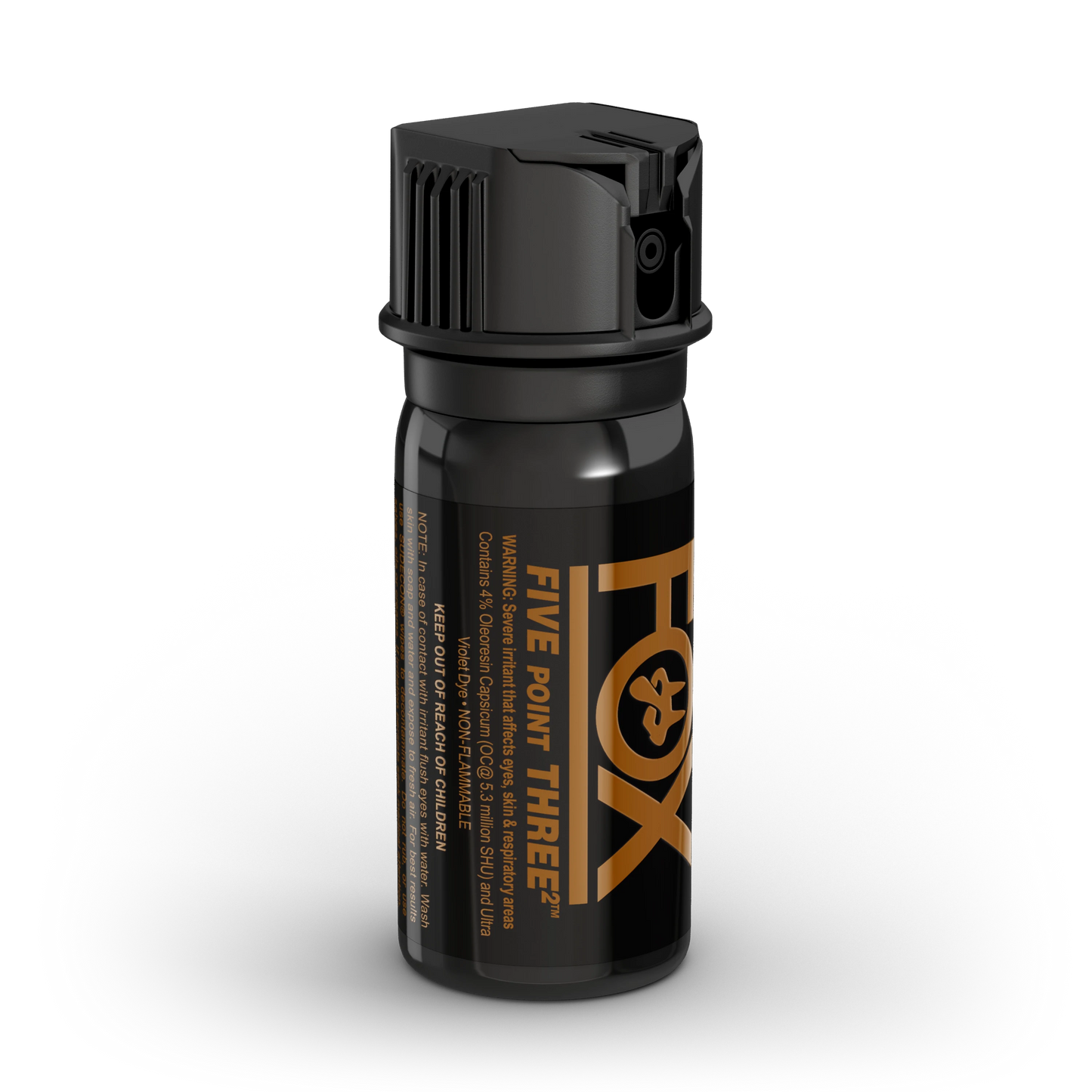 FIVE POINT THREE² "Lite" DB Law Enforcement Pepper Spray, 4% Formula, 1.5 Ounce Stream Spray