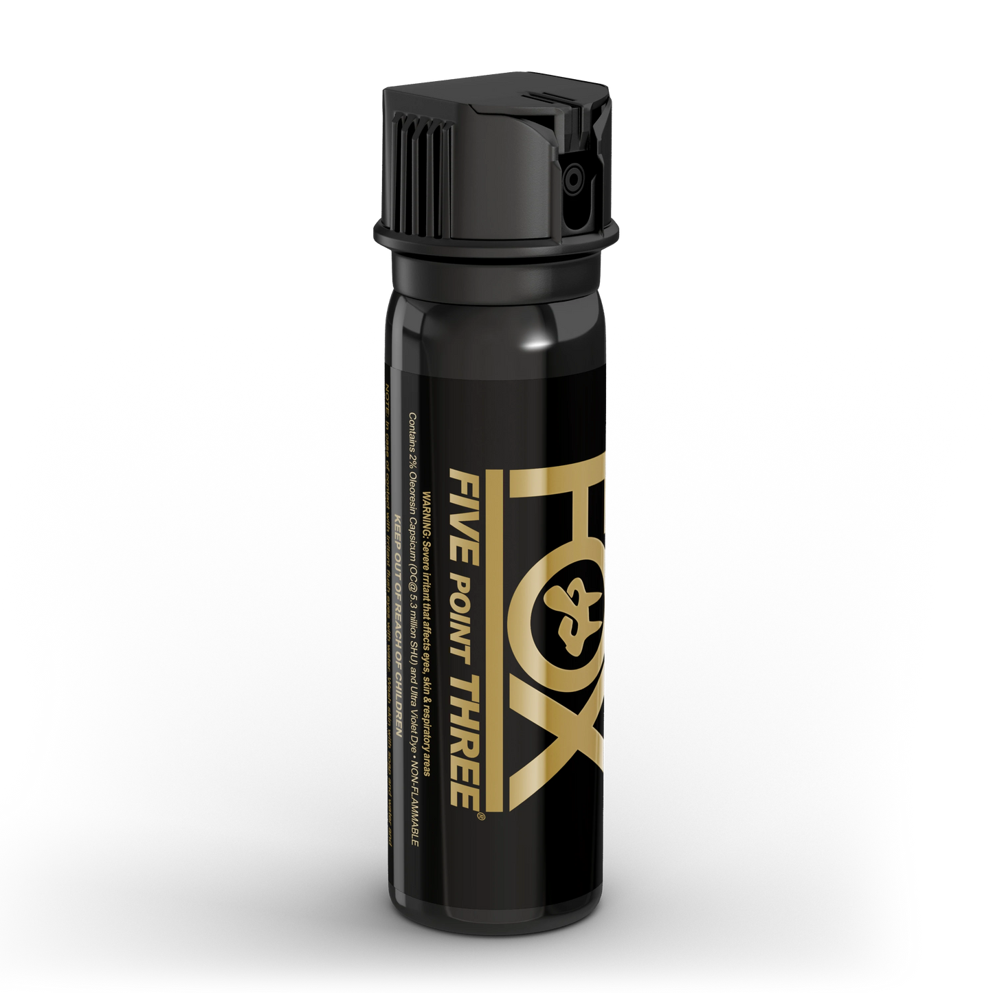 Five Point Three® Legacy Pepper Spray with 5.3M Scoville Heat Units plus UV Marking Dye, 3 Ounce Stream