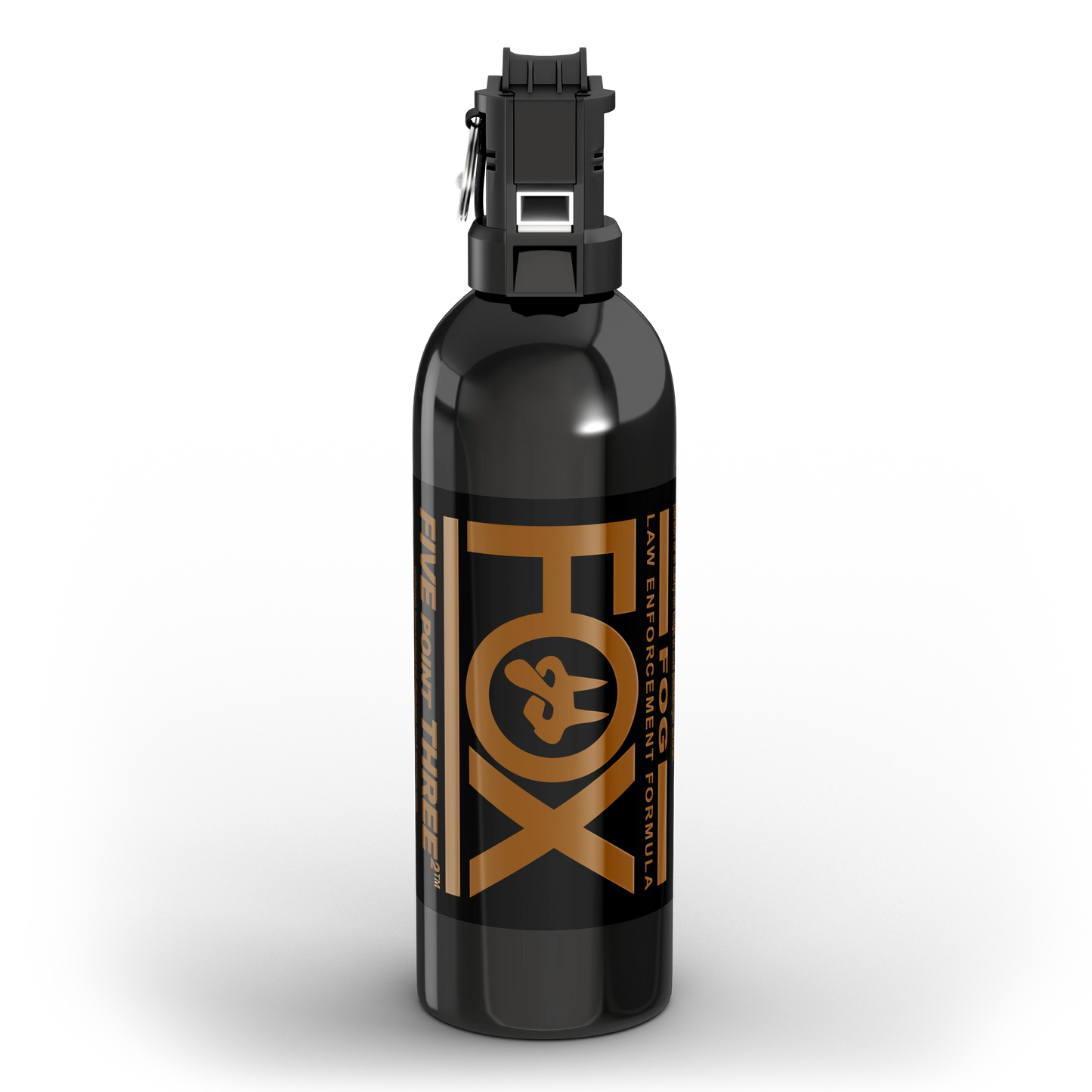 FIVE POINT THREE "Lite" DB Law Enforcement Pepper Spray, 2% Formula, 12 oz Pistol Grip Crowd Control Cone Fog Spray