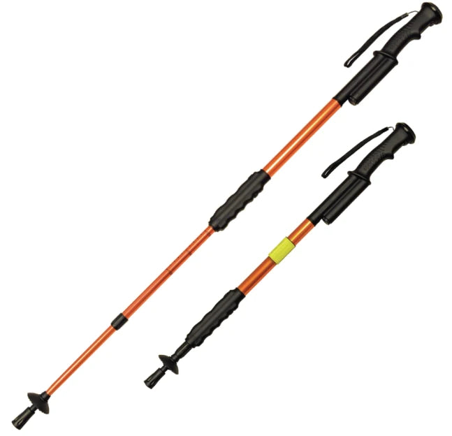 950,000 Volt Hike-N-Strike Hiking Staff with Stun Gun and Flashlight